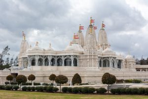 Hindu temple BAPS Shri Swaminarayan Mandir in Houston, TX