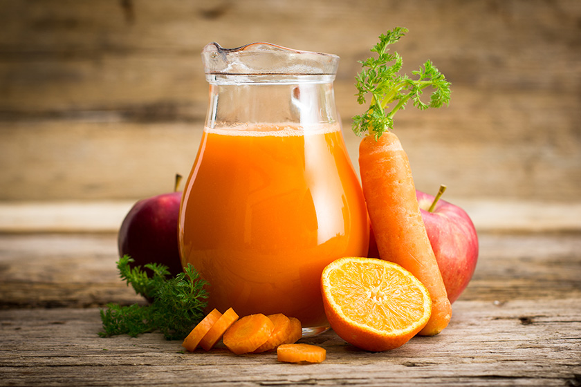 Carrot juice Carrot juice