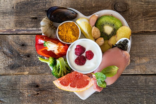 Selection of food to boost immune system – healthy Selection of food to boost immune system - healthy