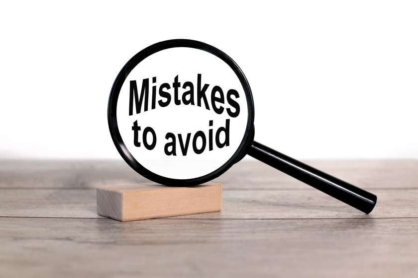 Mistakes To Avoid. text on magnifier glass. Can be used as concept photo Mistakes To Avoid. text on magnifier glass. Can be used as concept photo