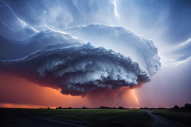 Mothership supercell storm dramatic scene Why Do Severe Thunderstorms In Grand Prairie, TX Have A Greater Impact On Seniors?