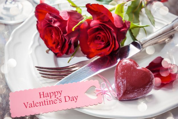Place setting for Valentines day Most Fun & Romantic Dinner For Valentine's Day: X Recommended Restaurants Near Your Independent Living Home In Kingwood, TX
