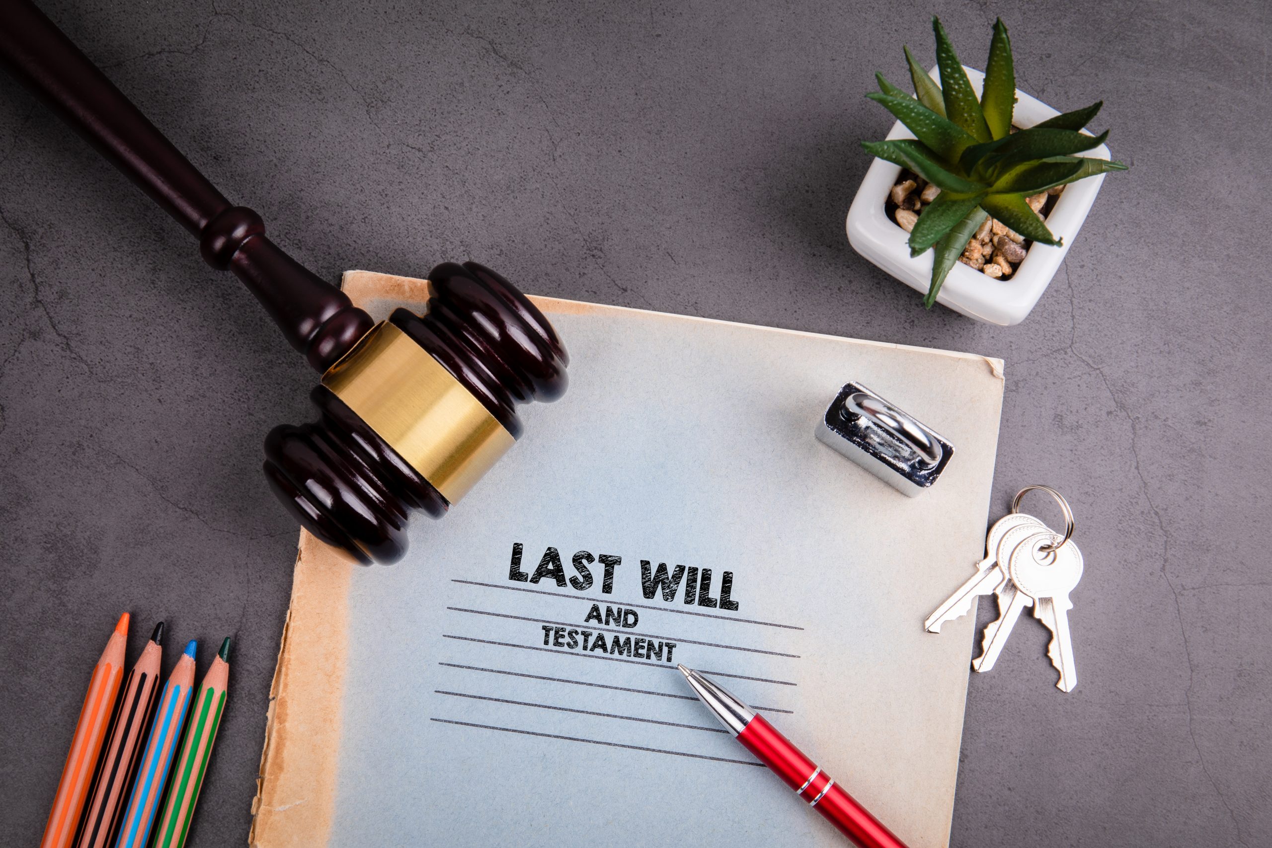Last will and testament, fair justice and human rights concept The Importance Of Creating End-Of-Life Plans For Seniors