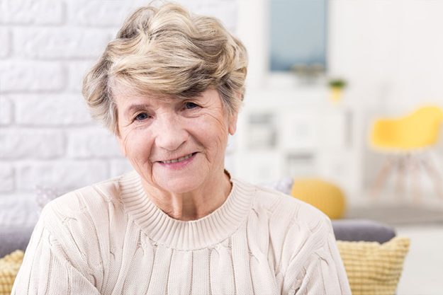 smiling senior women smiling senior women