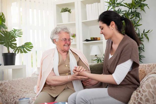 Bonding with grandmother