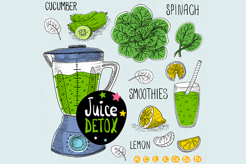 Juice detox set
