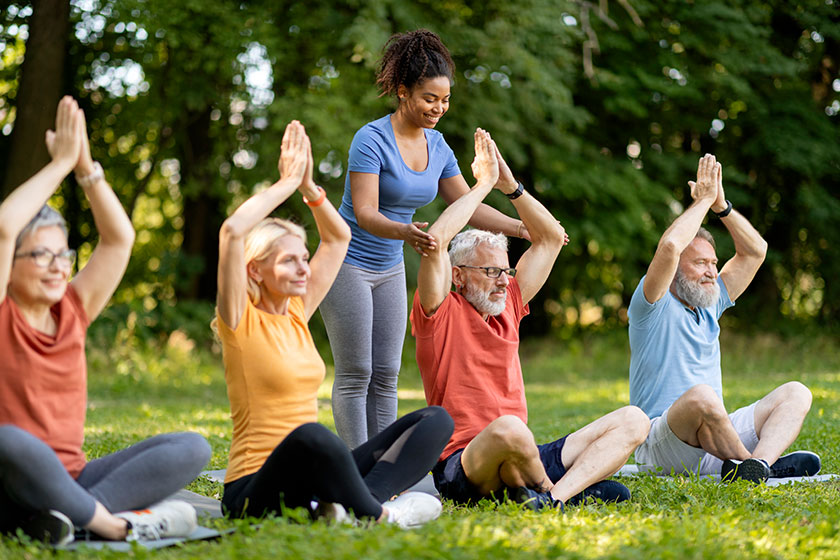 Stay Active By Joining Physical Activities In Senior Homes Near Rice, TX