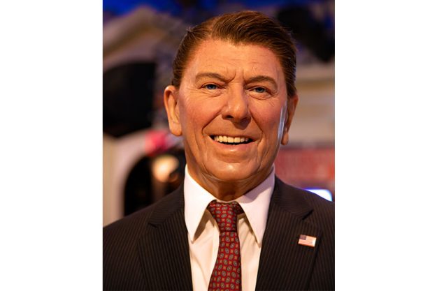 New York, USA – April 30, 2018: Ronald Reagan in Madame Tussauds of New York New York, USA - April 30, 2018: Ronald Reagan in Madame Tussauds of New York