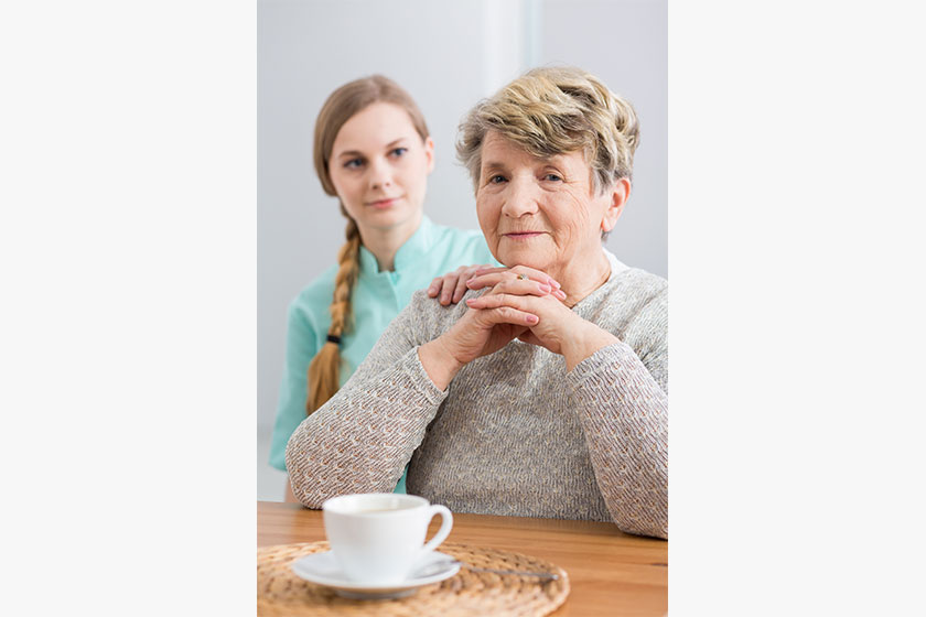 Having a companion is what she values most Having a companion is what she values most