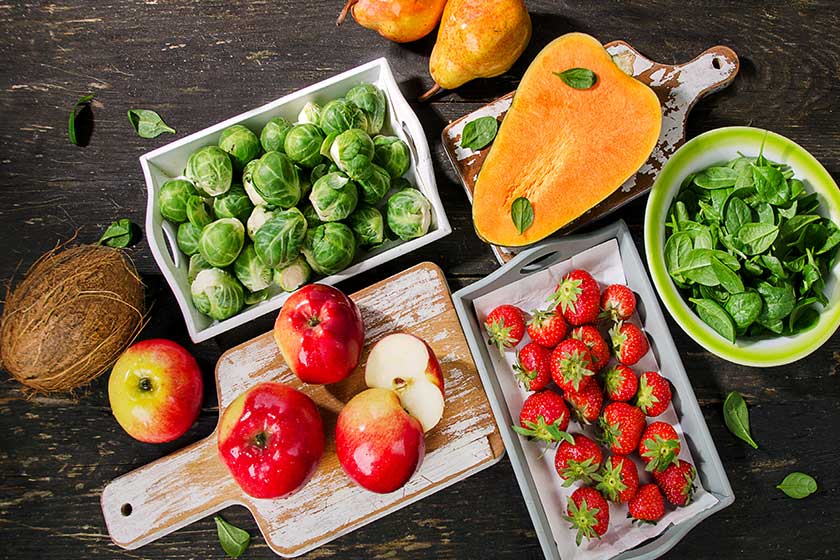 high fiber foods on a dark wooden background high fiber foods on a dark wooden background