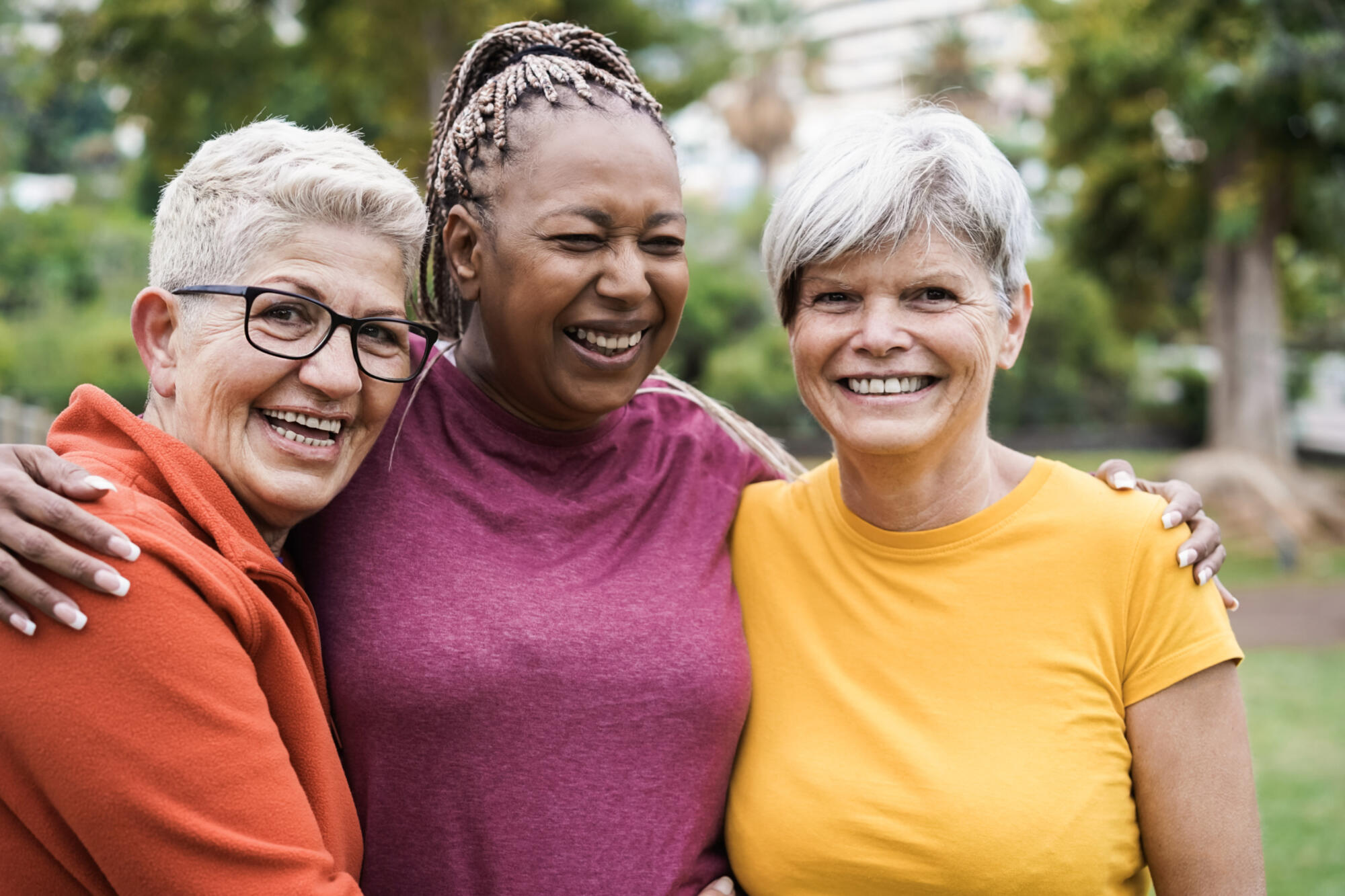 Multiracial,Senior,Women,Having,Fun,Together,After,Sport,Workout,Outdoor Multiracial,Senior,Women,Having,Fun,Together,After,Sport,Workout,Outdoor