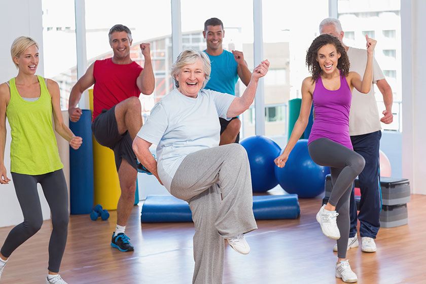 Seniors aerobics routines sale