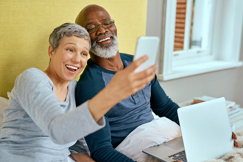 Together from the beginning together till the end shot of a senior married couple taking Together from the beginning together till the end shot of a senior married couple taking