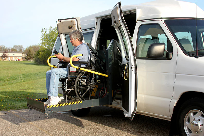 Wheelchair lift