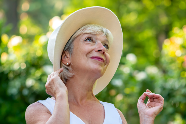 emotional portrait woman years old beautiful