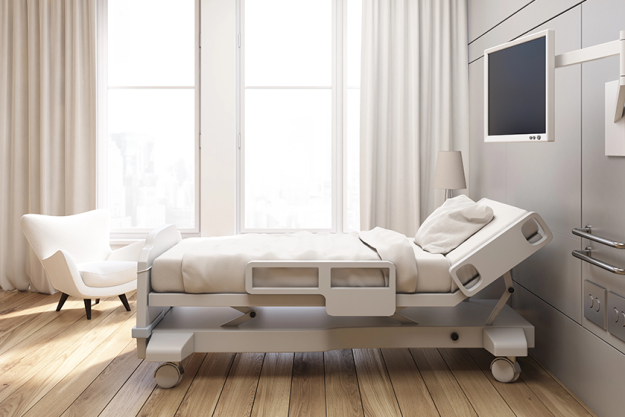 gray walled hospital ward gray walled hospital ward