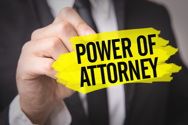 power of attorney on a concept image power of attorney on a concept image