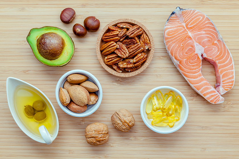 selection food sources of omega 3 and unsaturated fats