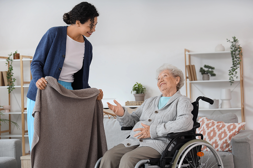 young african american female medical worker