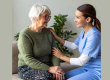 woman nursing home